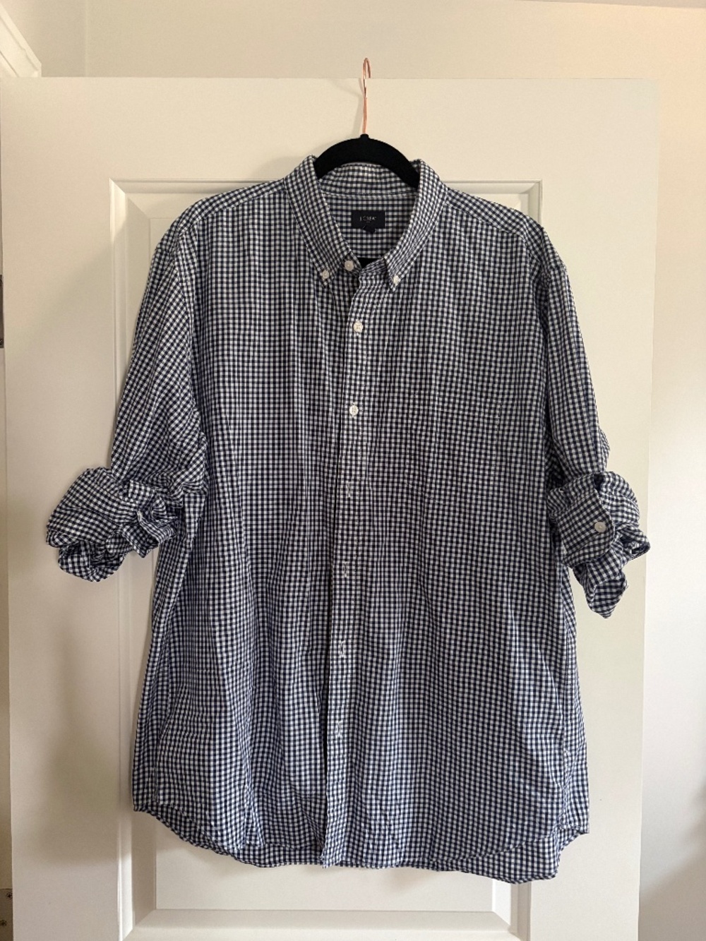 Men's J. Crew Long Sleeve Button Up Shirt SZ XL
